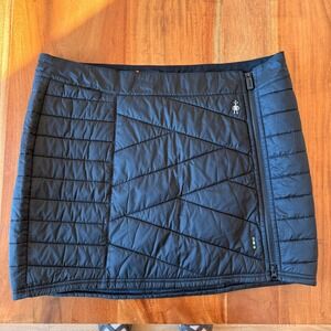 Smartwool Women's Black Puffer Skirt SIze XL
